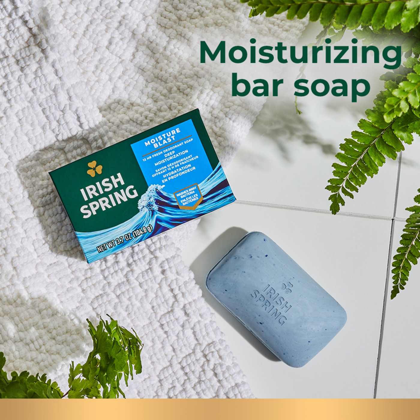 Irish Spring Deodorant Bar Soap for Men = Moisture Blast; image 10 of 10