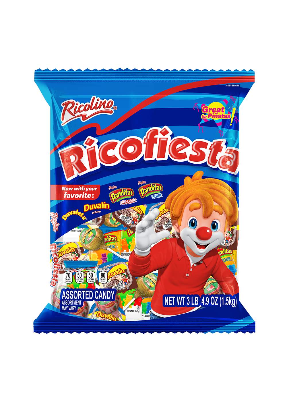 Ricolino Ricofiesta Assorted Candy Multipack - Shop Candy at H-E-B