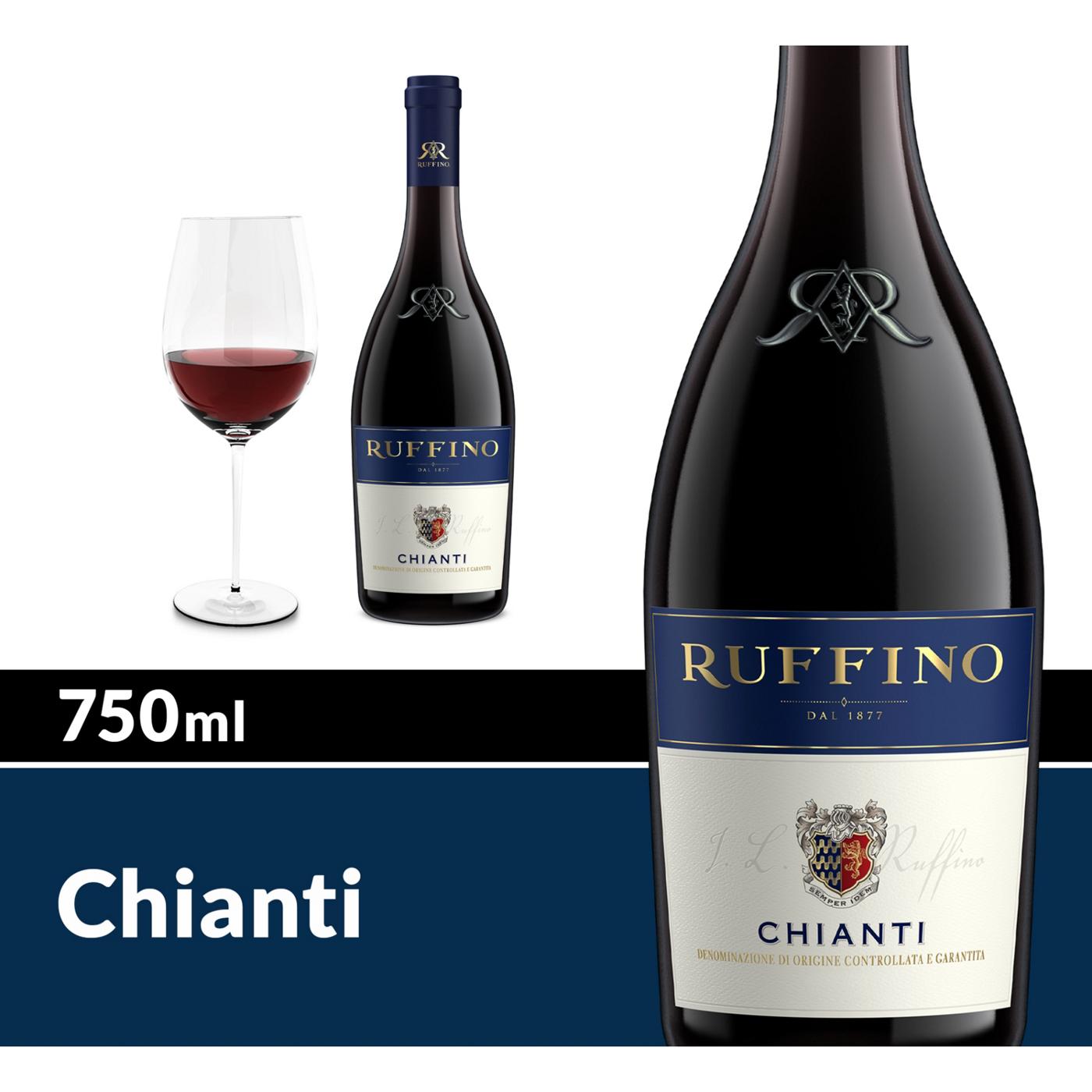 Ruffino Chianti DOCG Sangiovese, Italian Red Wine 750 mL Bottle; image 3 of 8