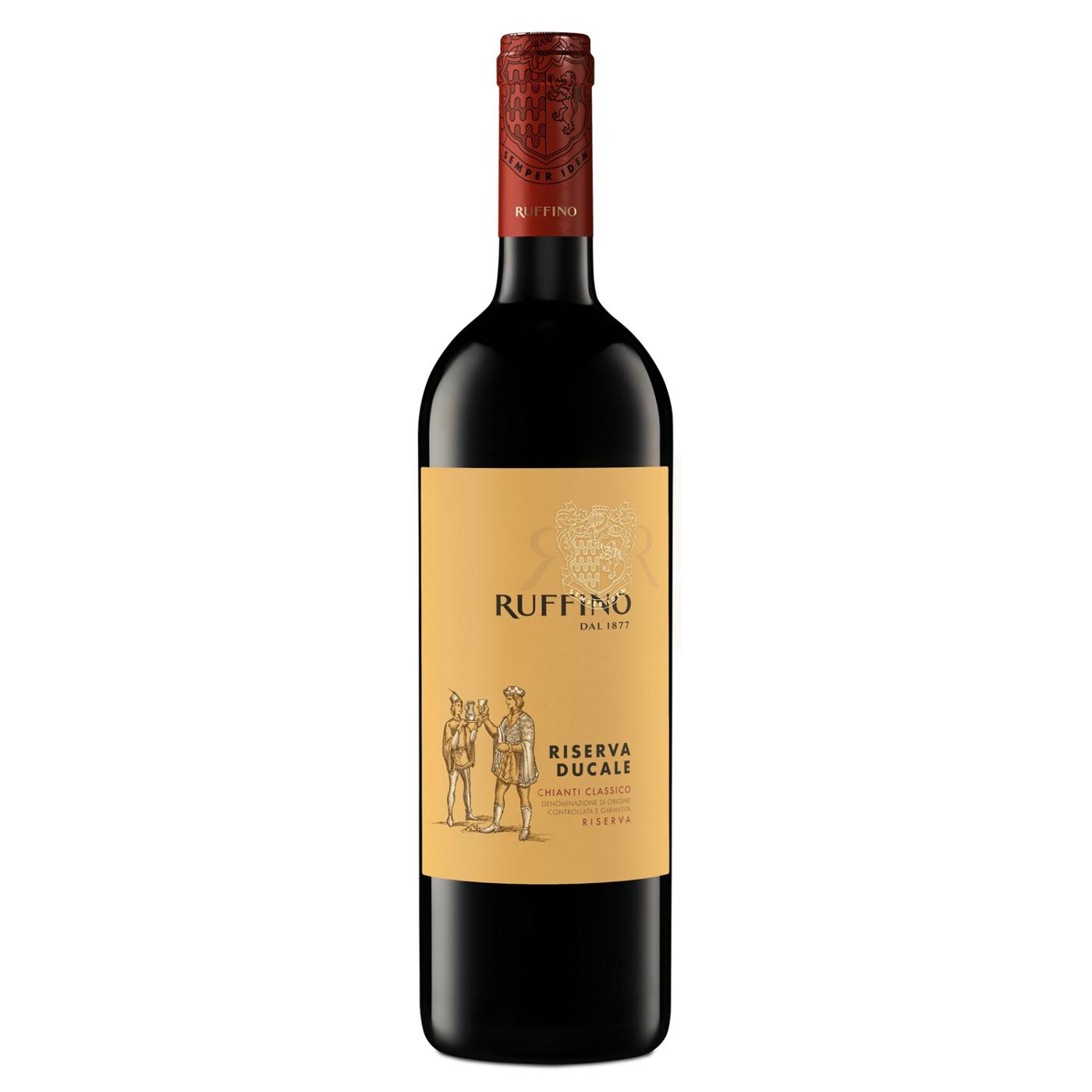 Ruffino Riserva Ducale Chianti Classico DOCG Sangiovese Red Blend, Italian Red Wine 750 mL Bottle; image 1 of 11