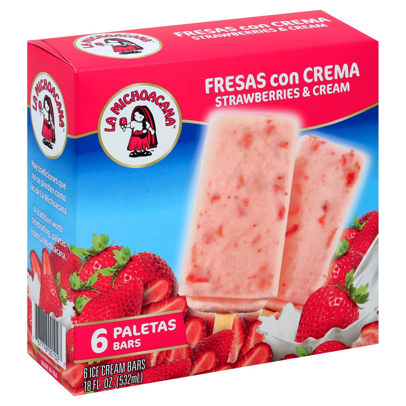 La Michoacana Strawberry Bars