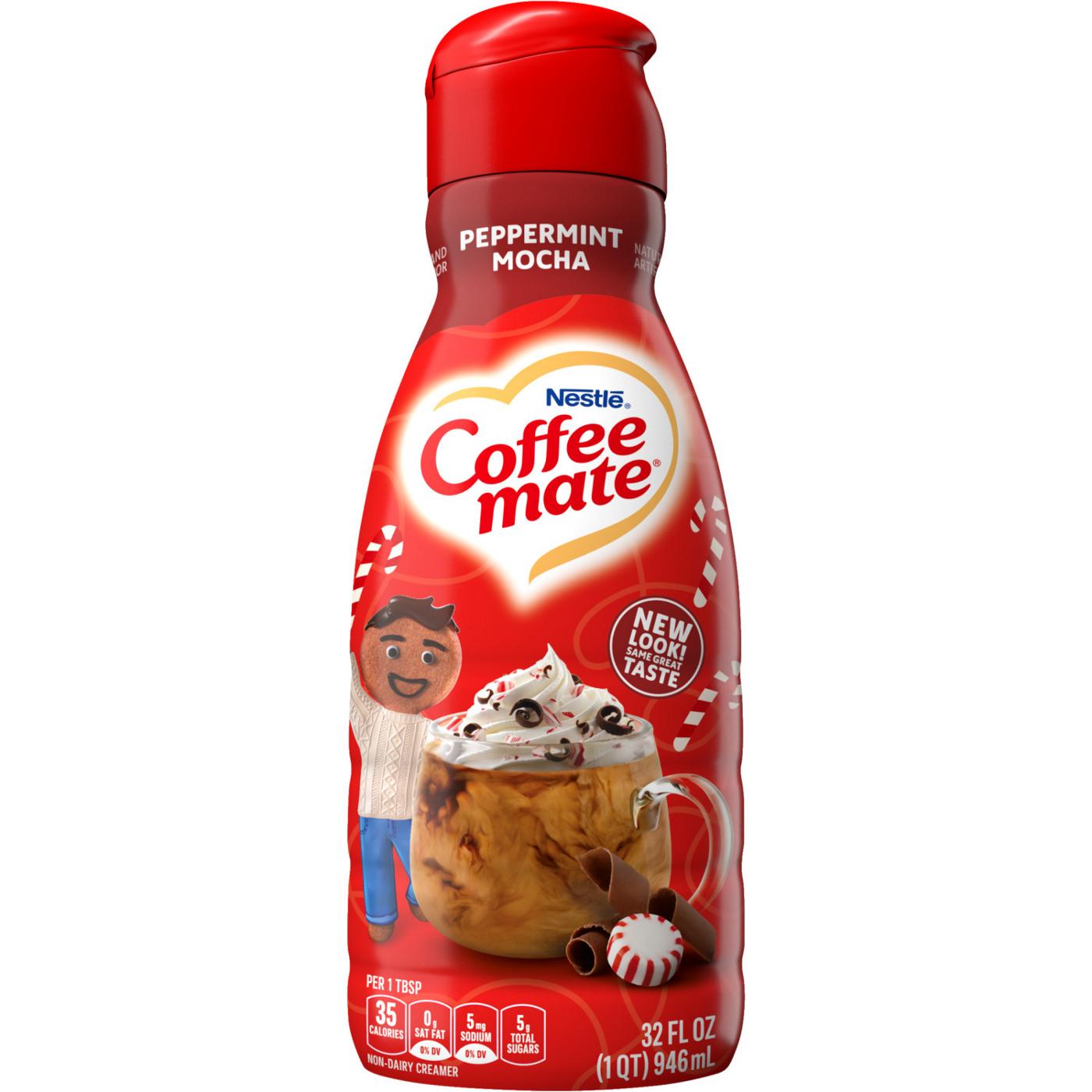 Coffee Mate Coffee mate Peppermint Mocha Flavored Liquid Coffee Creamer; image 1 of 5