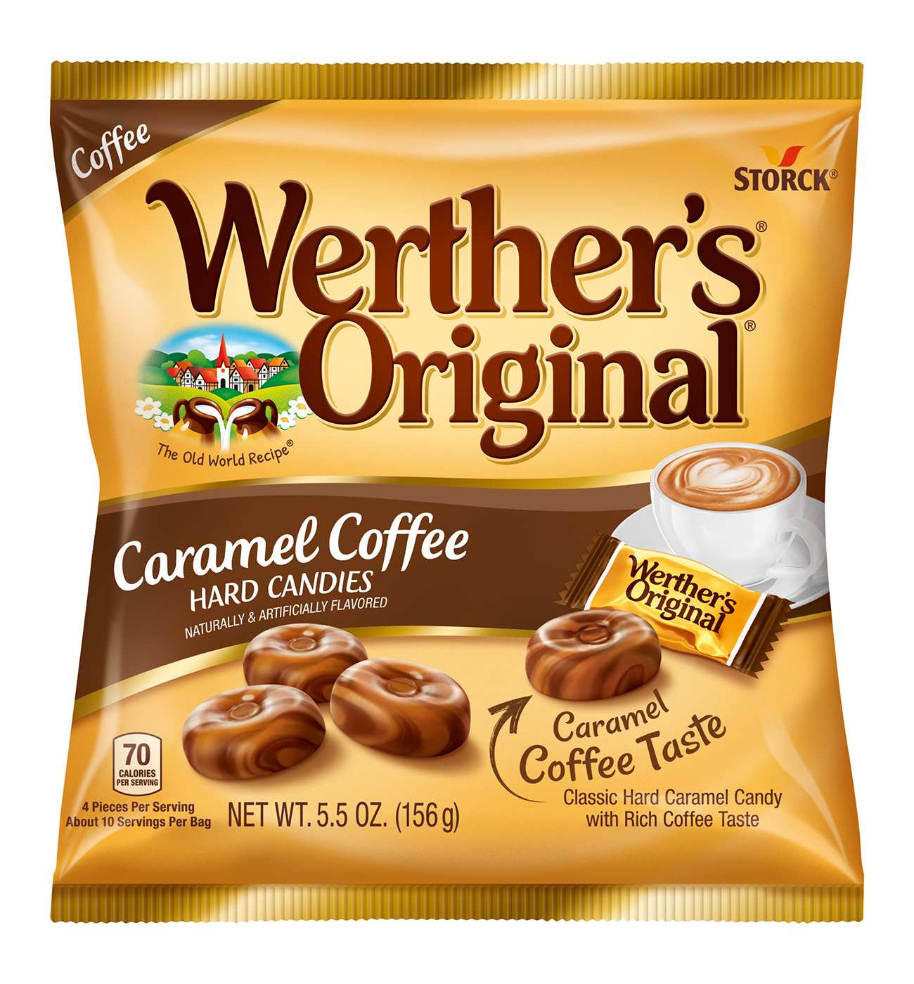 Werther's Original Caramel Coffee Hard Candies; image 1 of 2