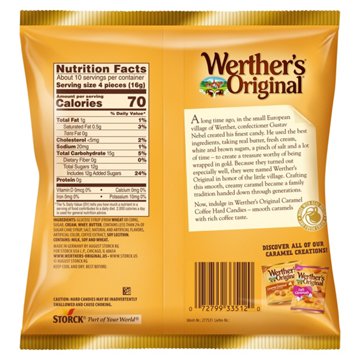 Werther's Original Caramel Coffee Hard Candies