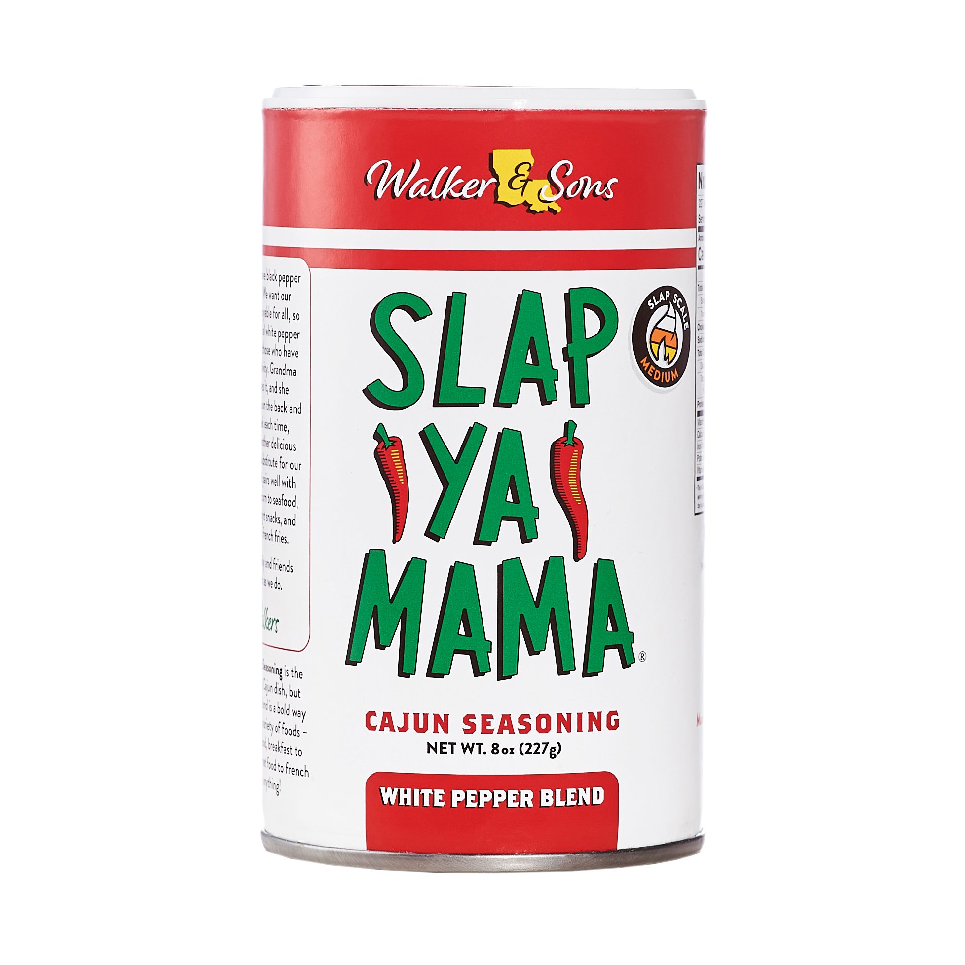 Slap Ya Mama-Slap It, Eat It, Love It White Tee X-Large / White