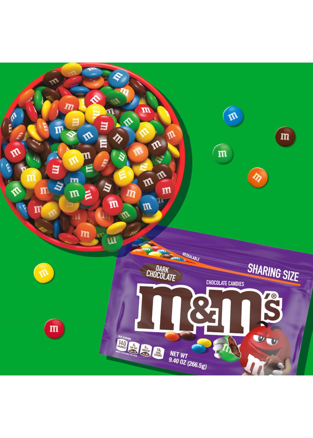M&M'S Dark Chocolate Sharing Size Candy; image 6 of 7