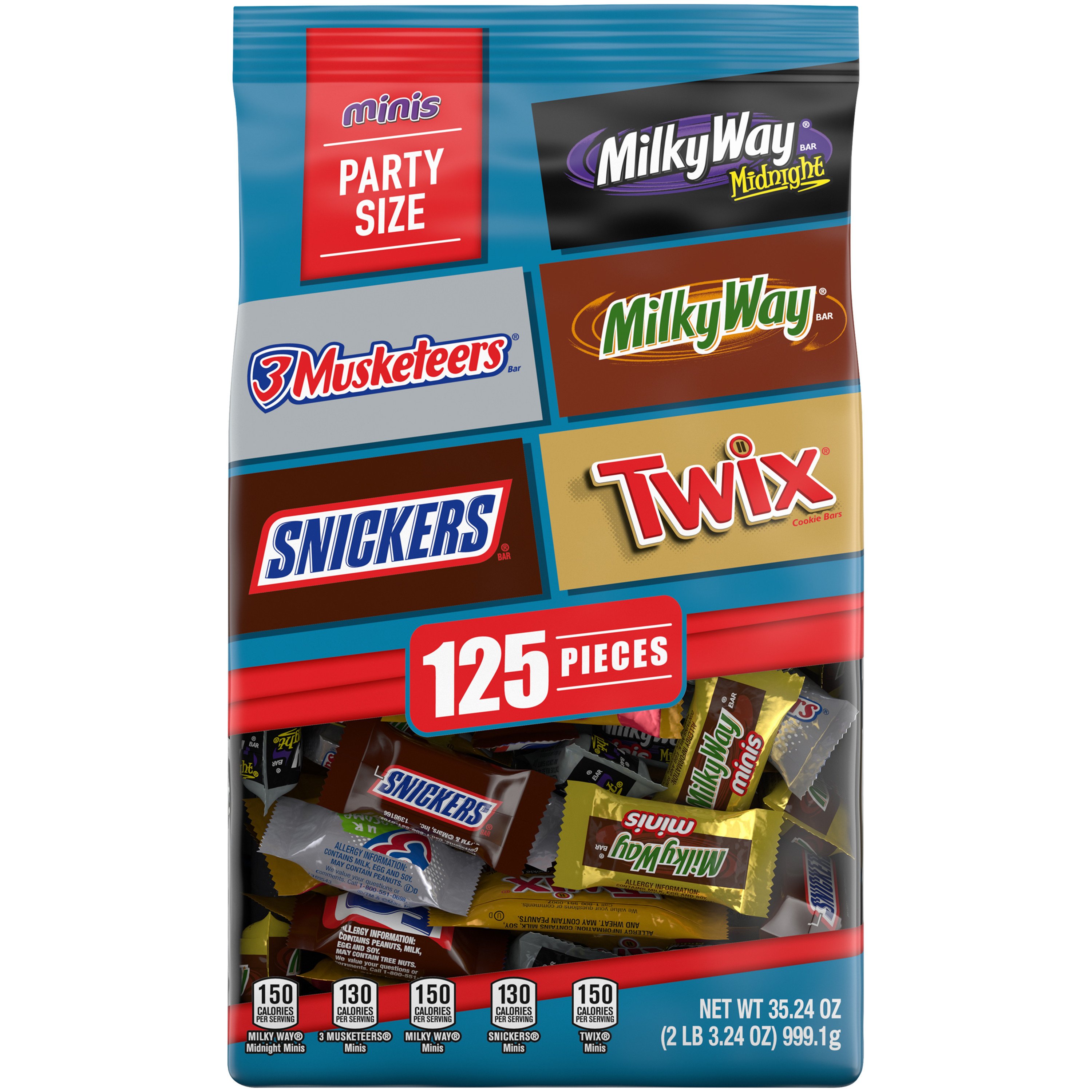 Mars Assorted Chocolate Minis Party Size Bag Shop Candy at HEB