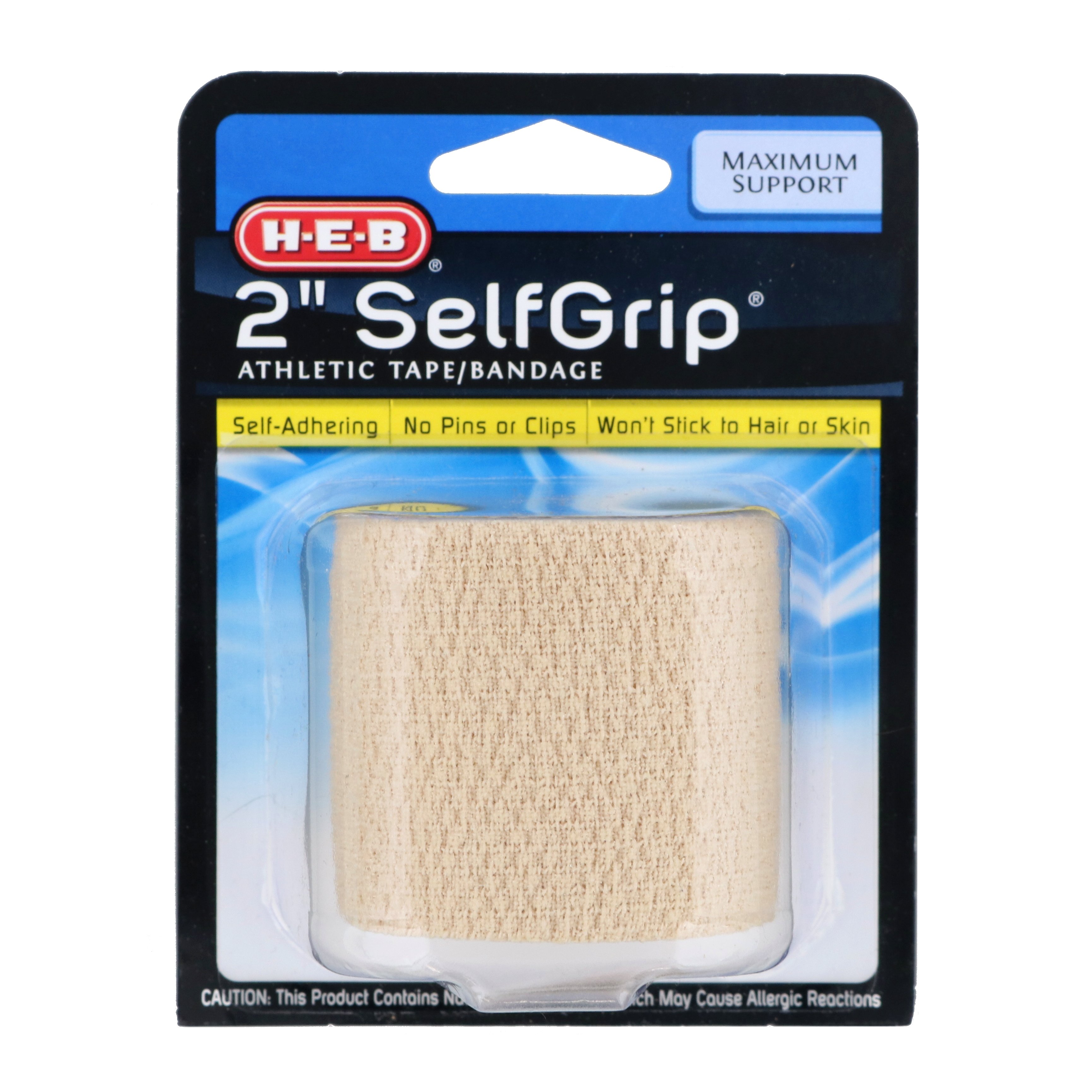 HEB 2 Inch SelfGrip Athletic Tape/Bandage Shop Sleeves & braces at