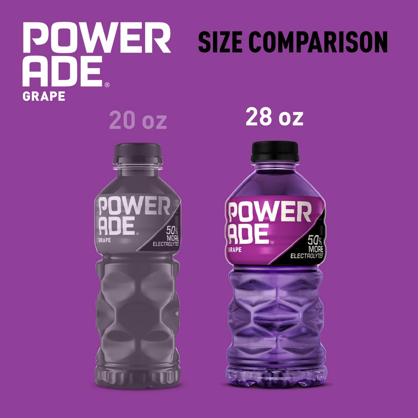 Powerade Grape Sports Drink; image 2 of 7