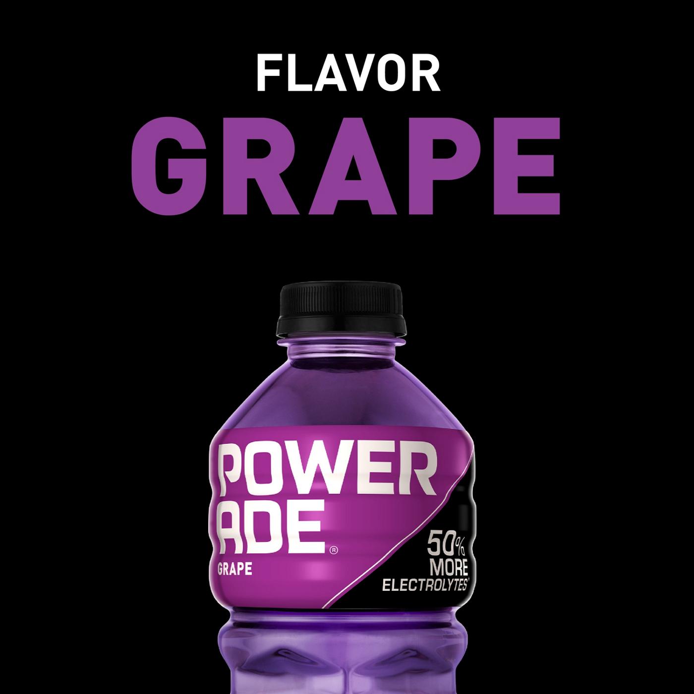 Powerade Grape Sports Drink; image 3 of 7