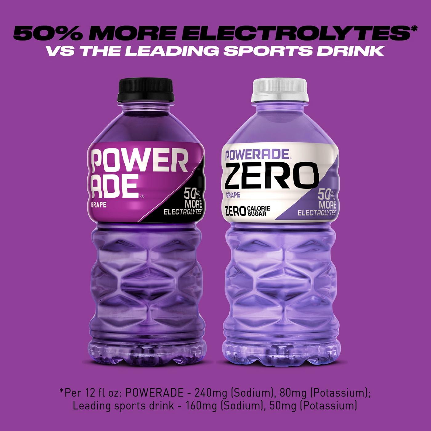 Powerade Grape Sports Drink; image 7 of 7