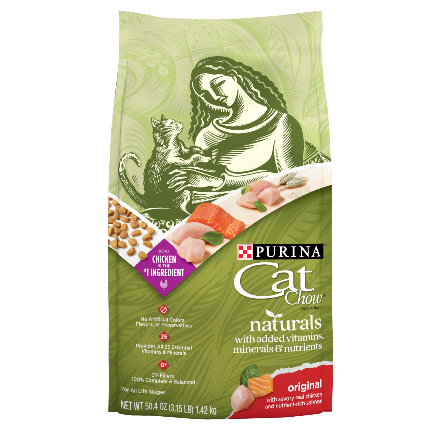 Purina Cat Chow Naturals Original Cat Food Shop Cats at HEB