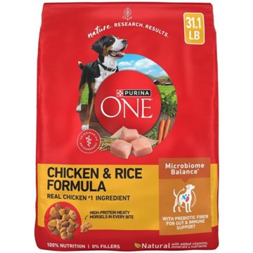 Purina ONE Dry Dog Food - Chicken and Rice Formula
