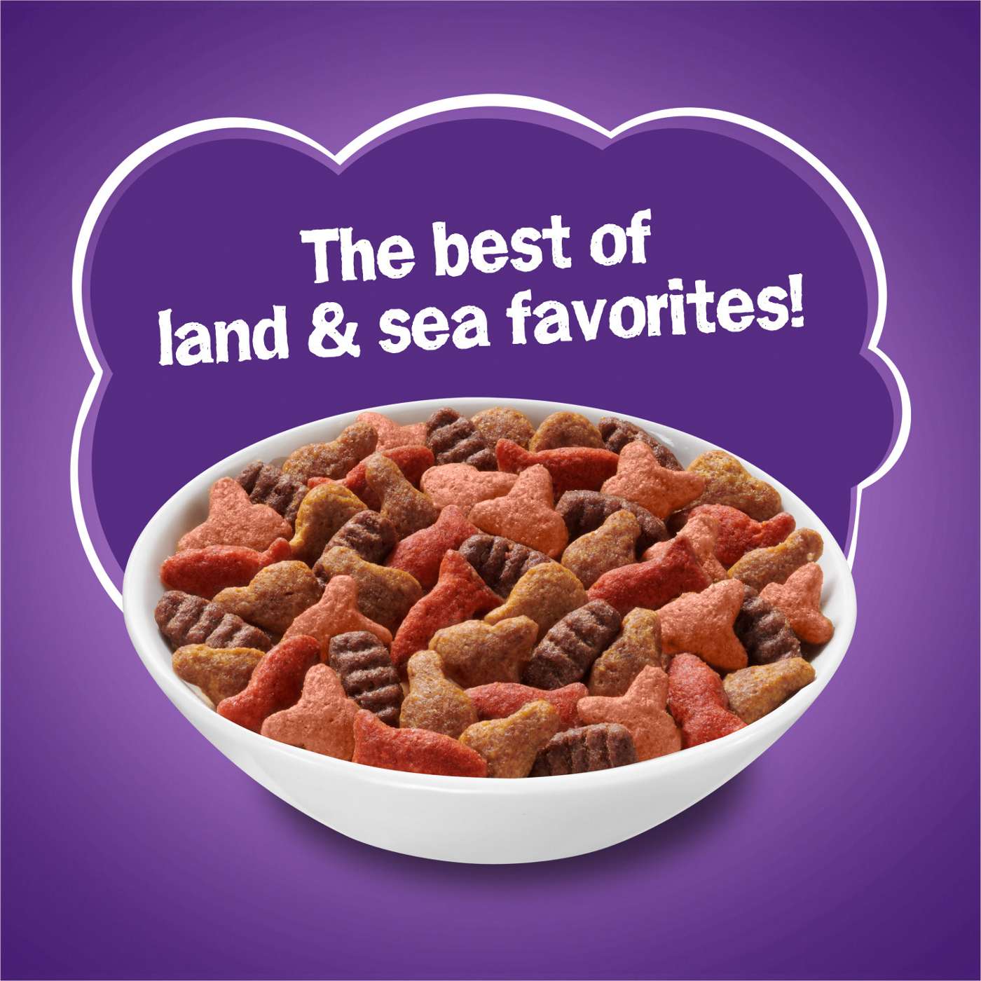 Purina Friskies Dry Cat Food, Surfin' & Turfin' Favorites Shop Food