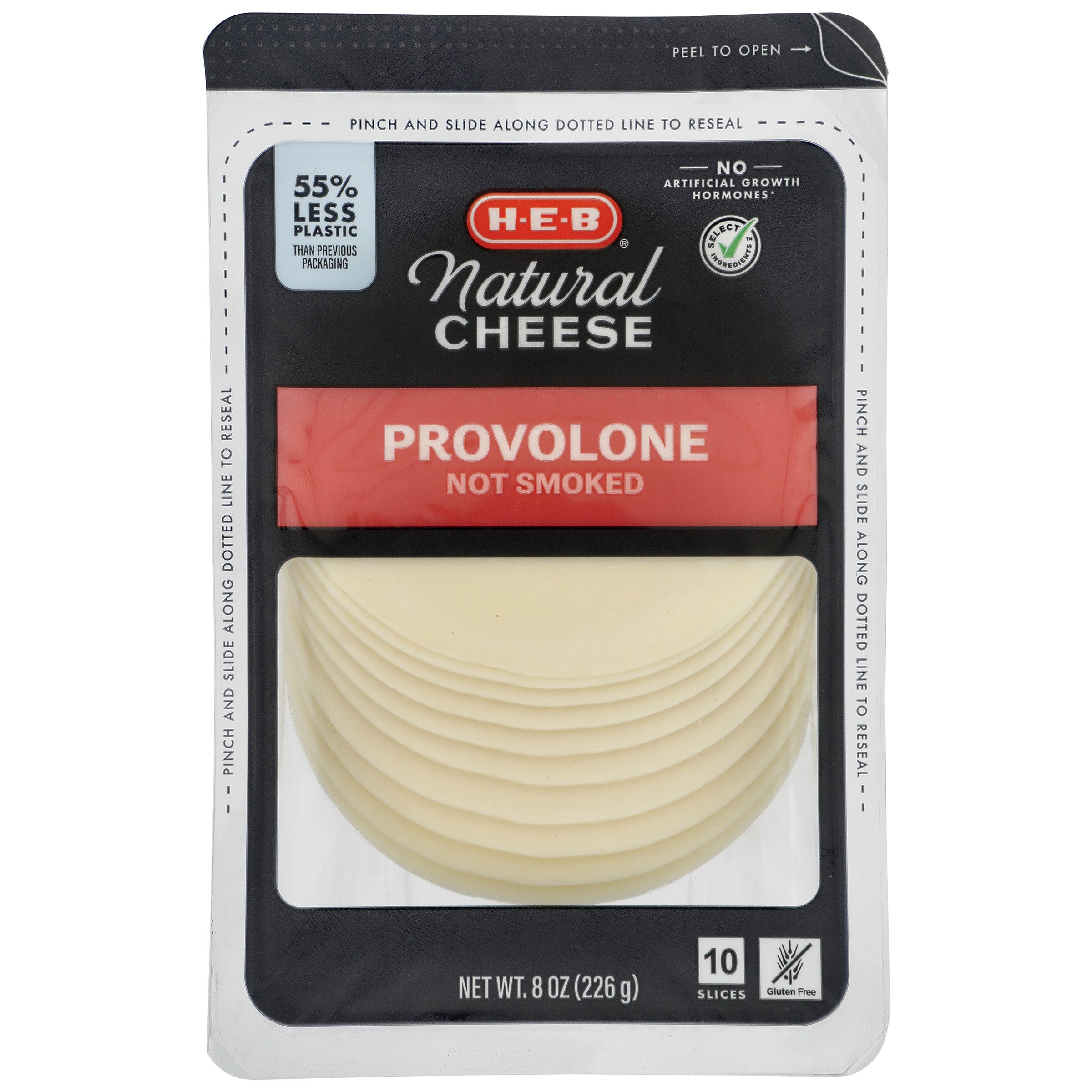 HEB Provolone Sliced Cheese Shop Cheese at HEB