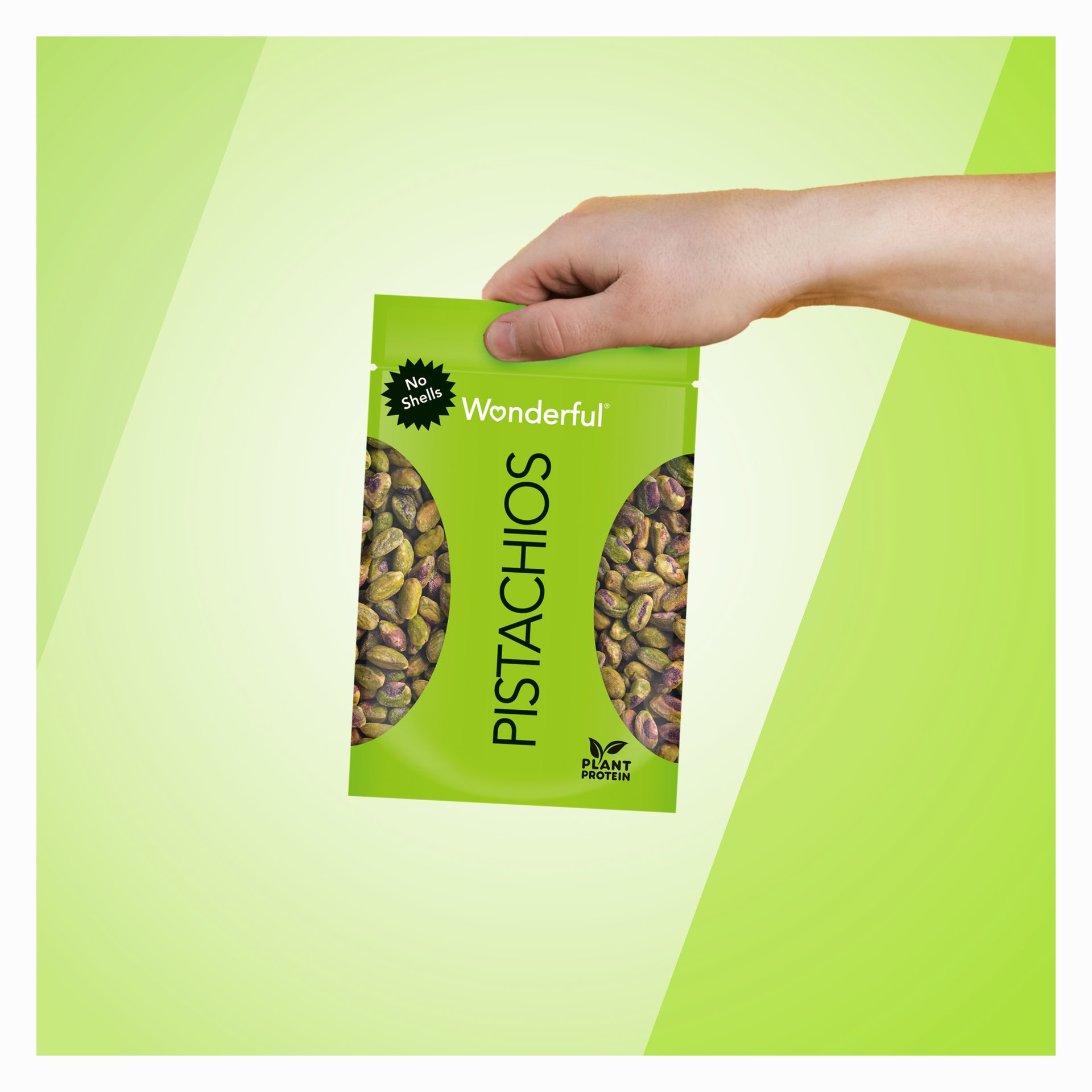 Wonderful Roasted & Salted No Shell Pistachios - Shop Nuts & Seeds At H-E-B