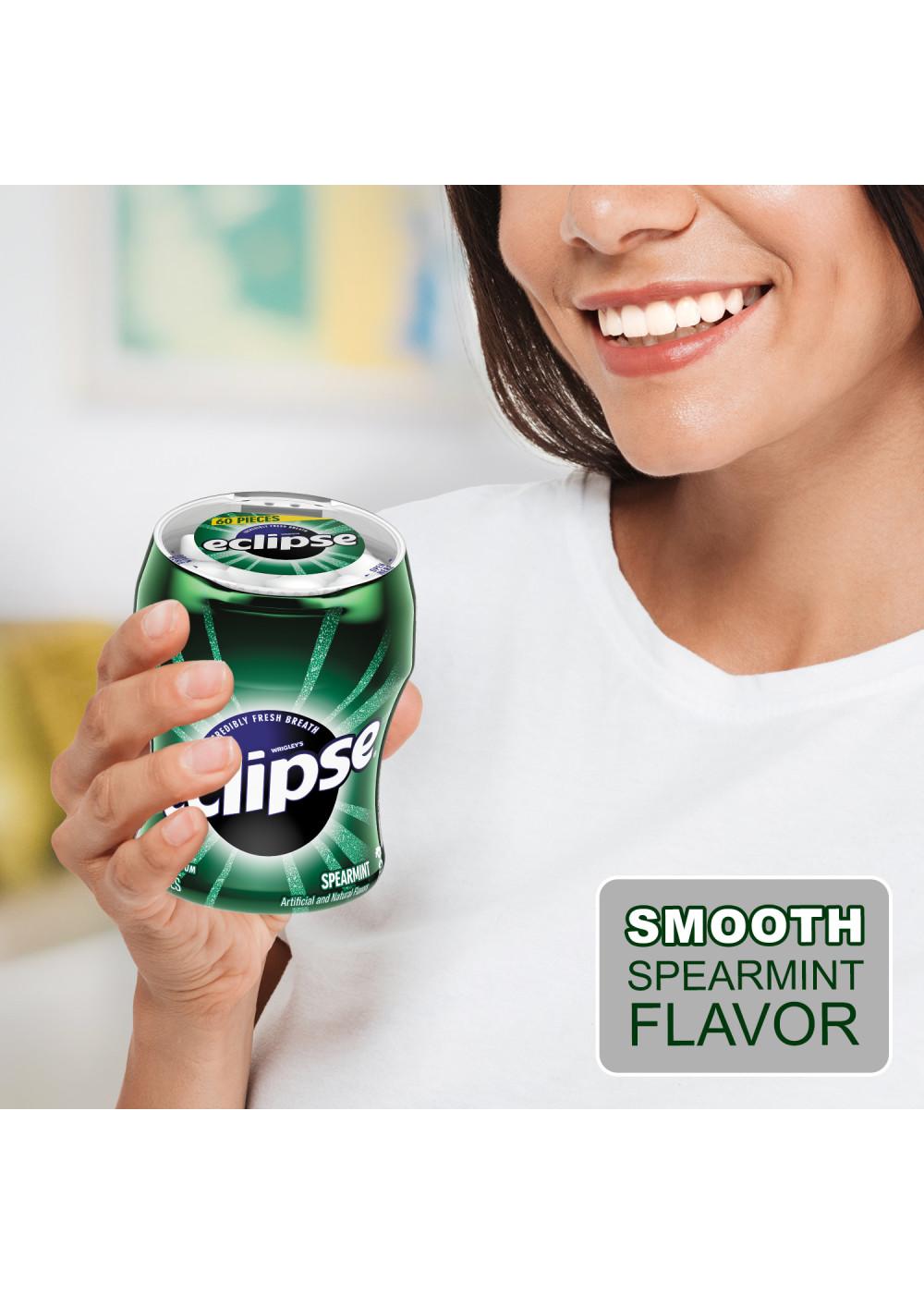 Eclipse Spearmint Sugar Free Chewing Gum Bottle; image 9 of 9