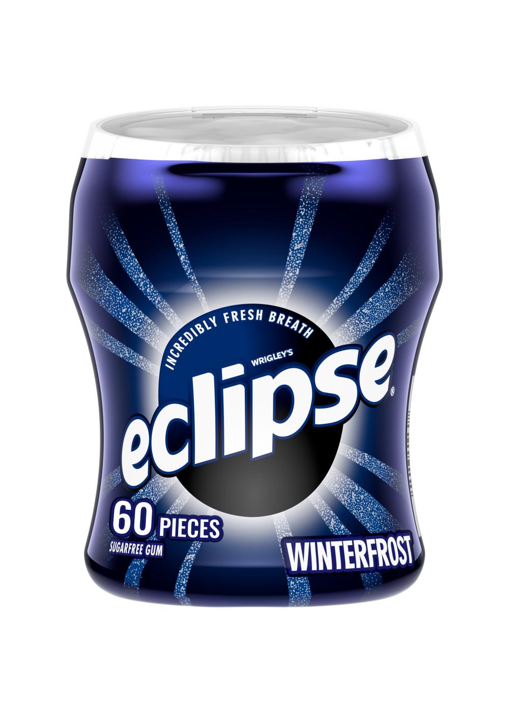 Eclipse Sugar Free Chewing Gum Bottle - Winterfrost; image 1 of 10