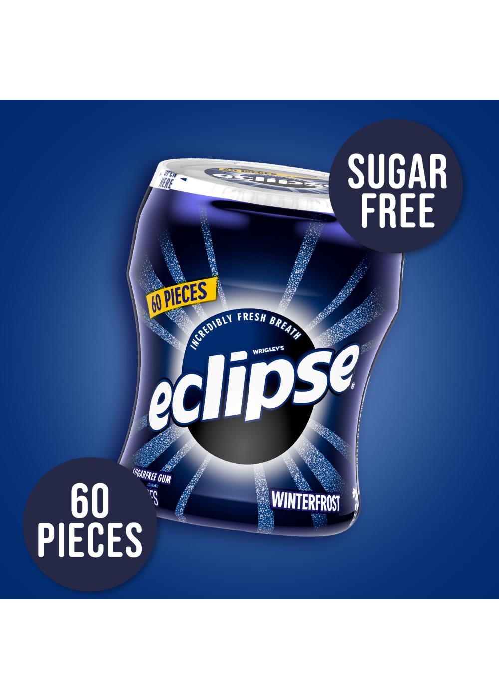 Eclipse Sugar Free Chewing Gum Bottle - Winterfrost; image 3 of 10