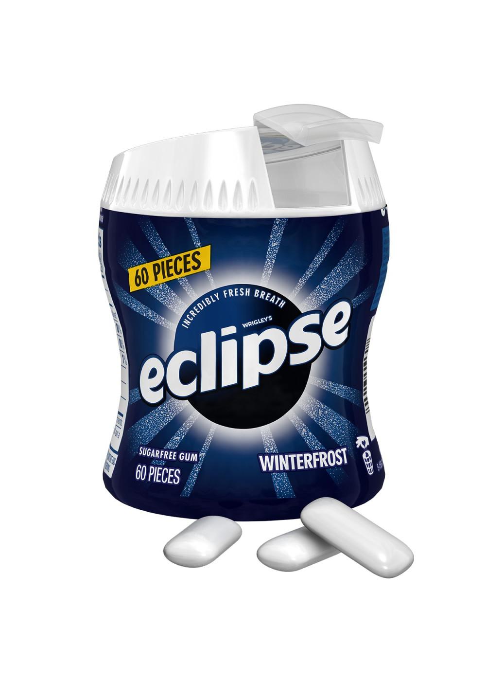 Eclipse Gum, Sugar Free, Winterfrost - 60 pieces