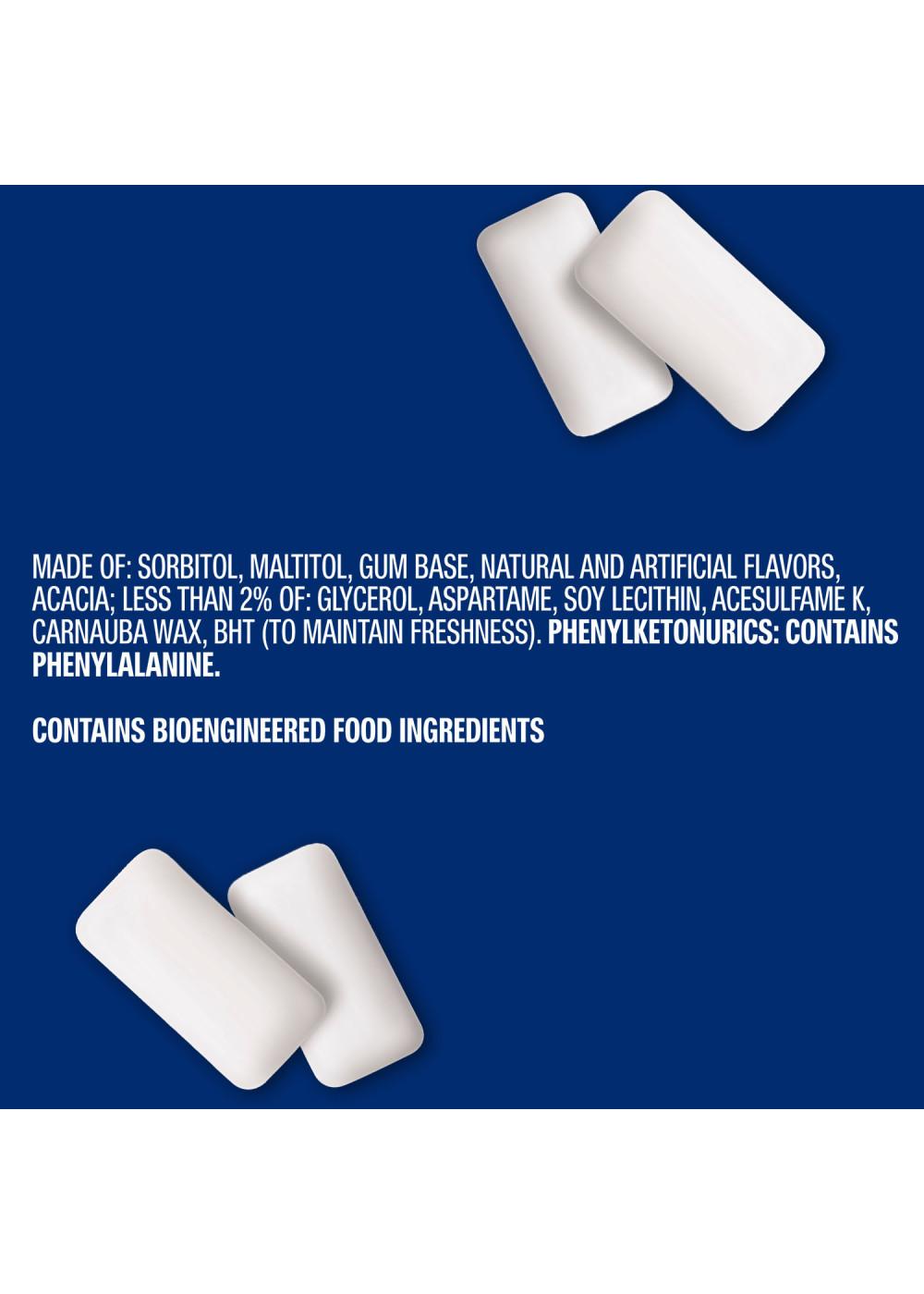 Eclipse Sugar Free Chewing Gum Bottle - Winterfrost; image 5 of 10