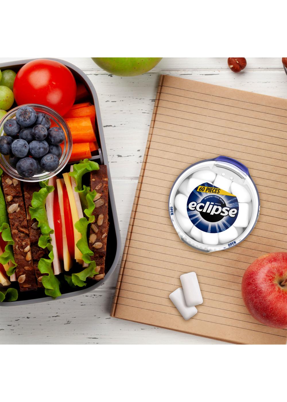 Eclipse Sugar Free Chewing Gum Bottle - Winterfrost; image 7 of 10