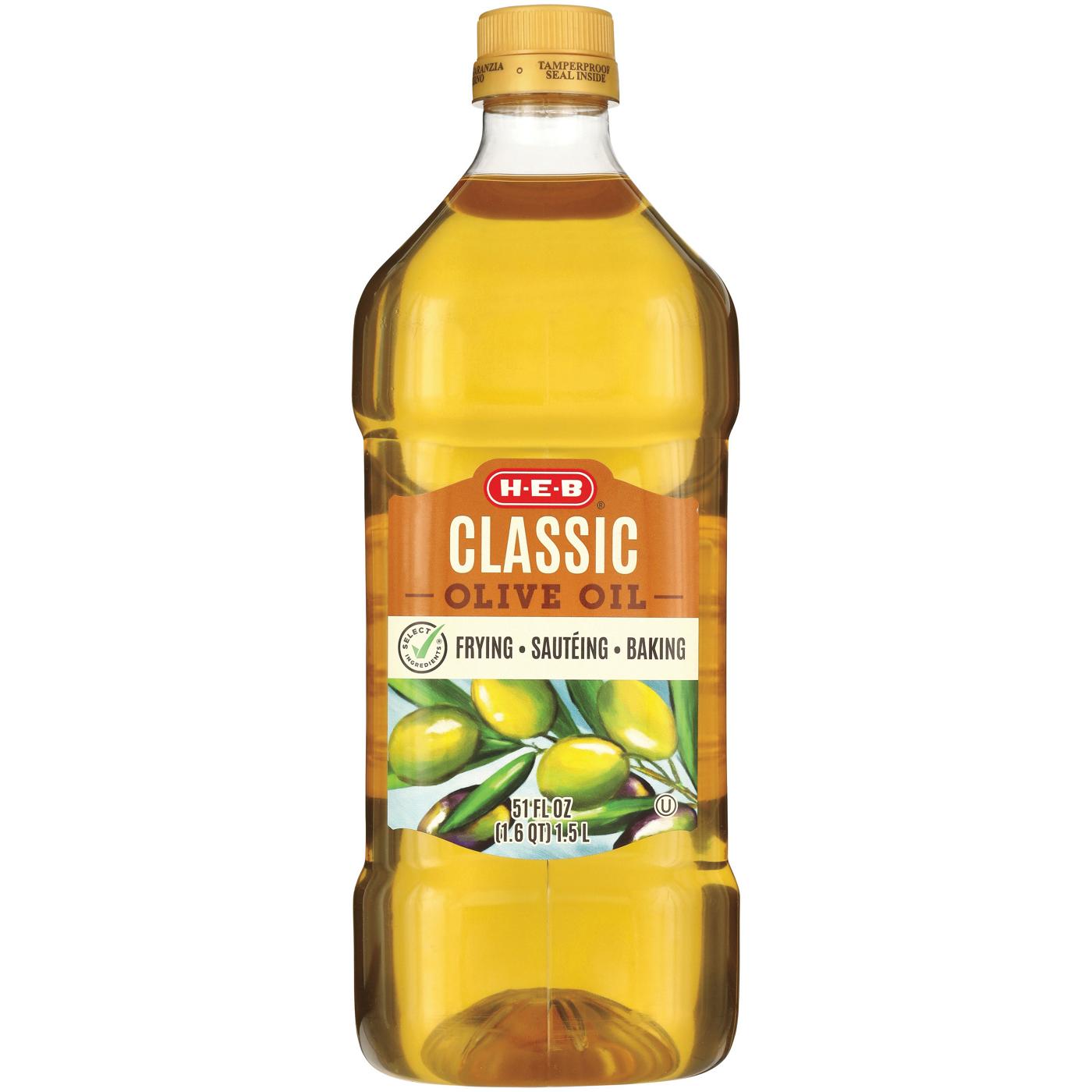 H-E-B Classic Olive Oil; image 1 of 3
