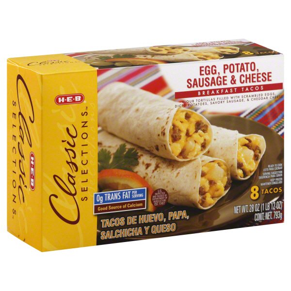Sausage & Cheese Tortilla (Tortilla con Salchicha y Queso)