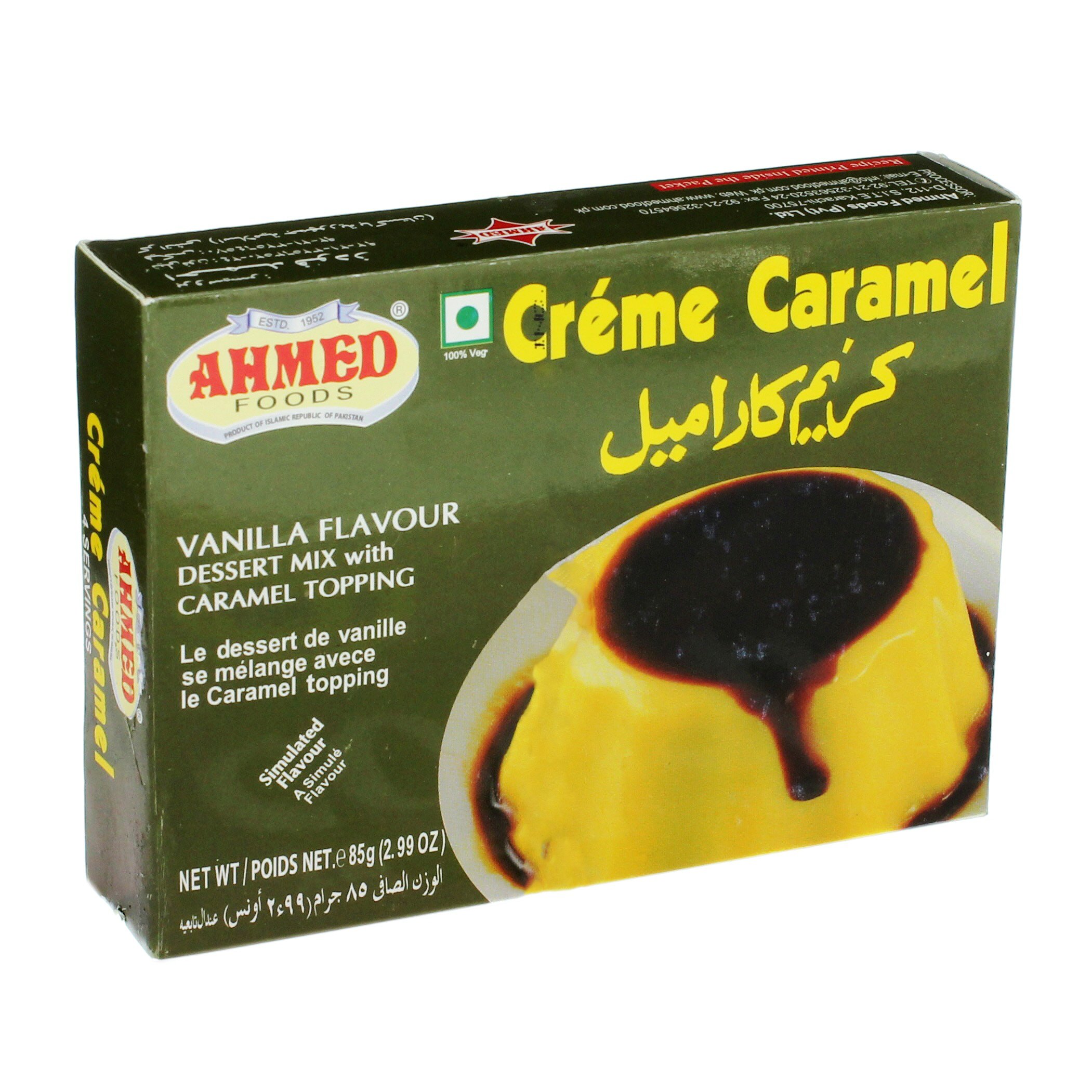 Ahmed Creme Caramel Dessert Mix Shop Pudding & Gelatin Mix at HEB