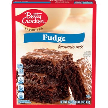 Betty Crocker Fudge Brownie Mix, 16.3 oz