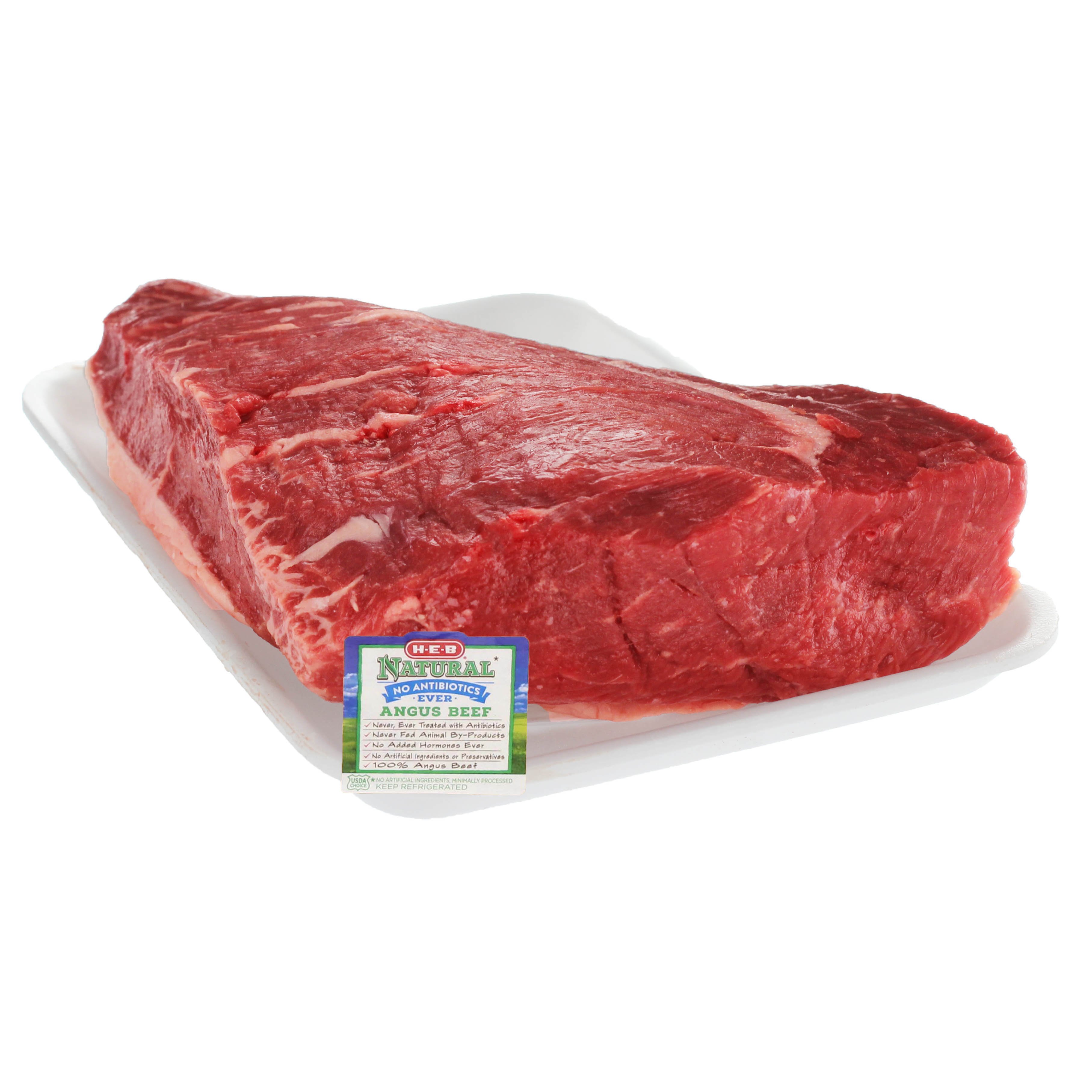 H-E-B Natural Beef Tri Tip Roast, USDA Choice - Shop Meat At H-E-B