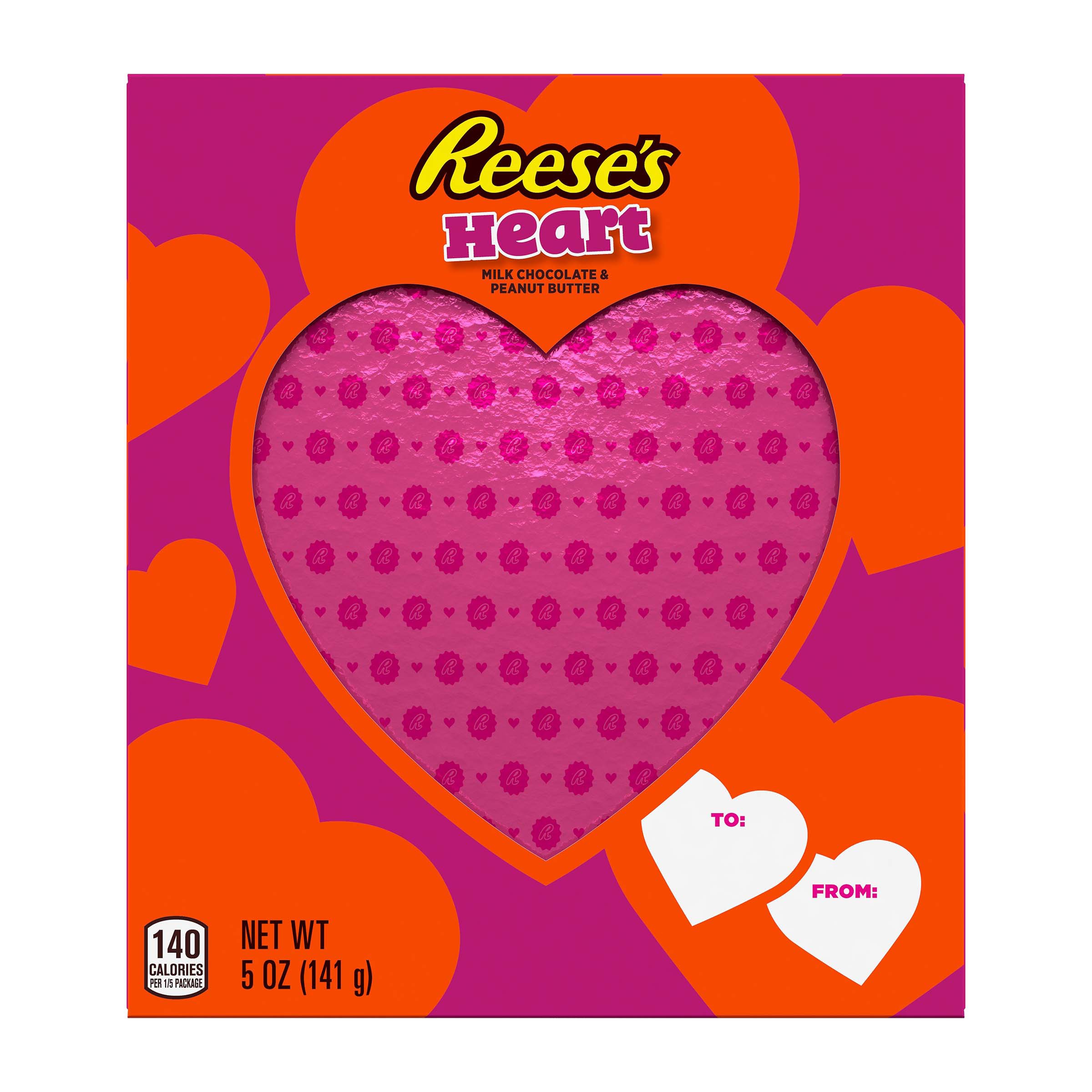 Reese's Peanut Butter Valentine's Candy Heart - Shop Candy at H-E-B