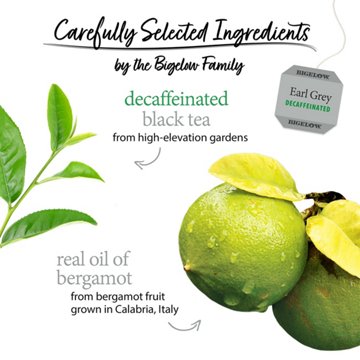 Bigelow Decaffeinated Earl Grey Tea Bags