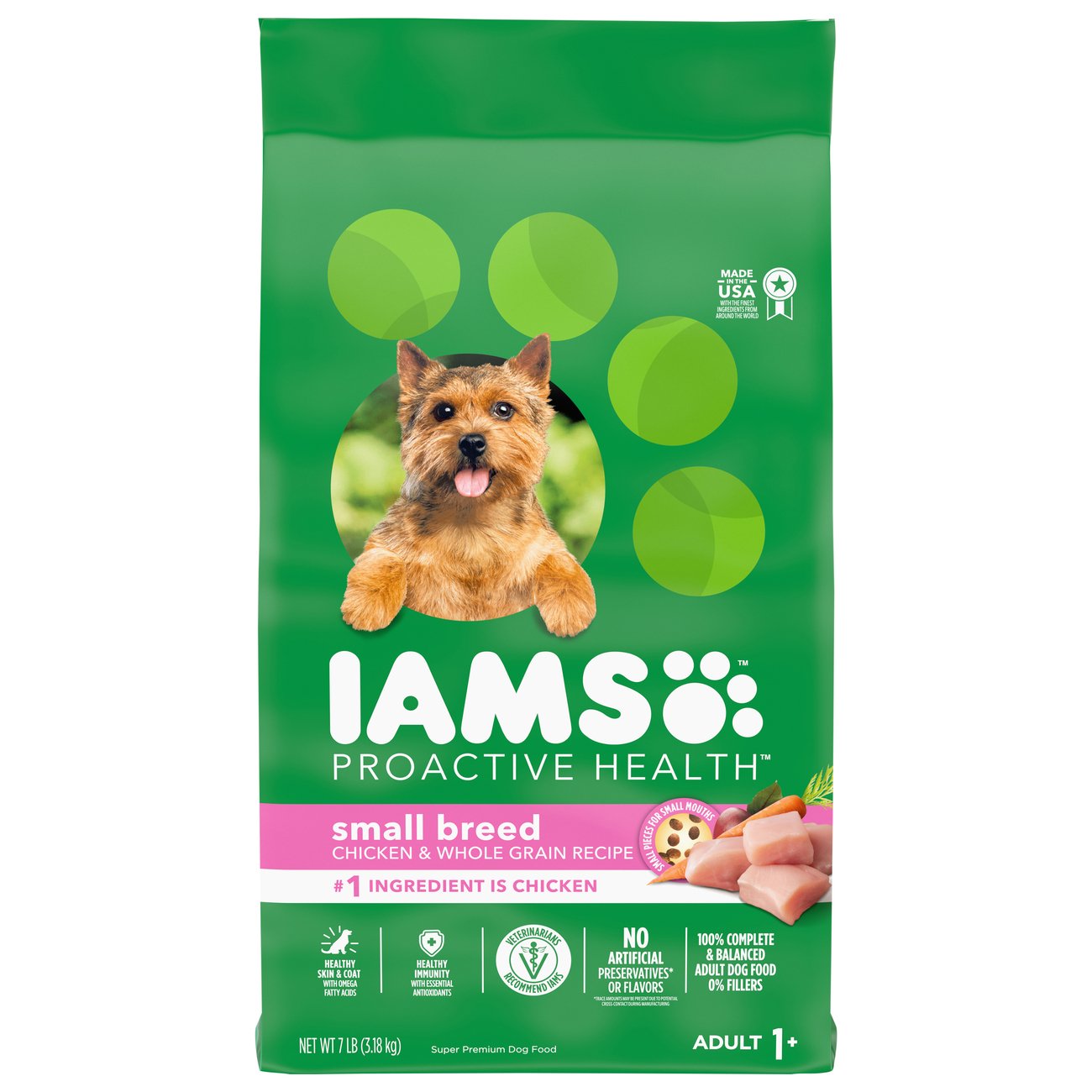 iams-proactive-health-small-breed-dry-dog-food-shop-dogs-at-h-e-b