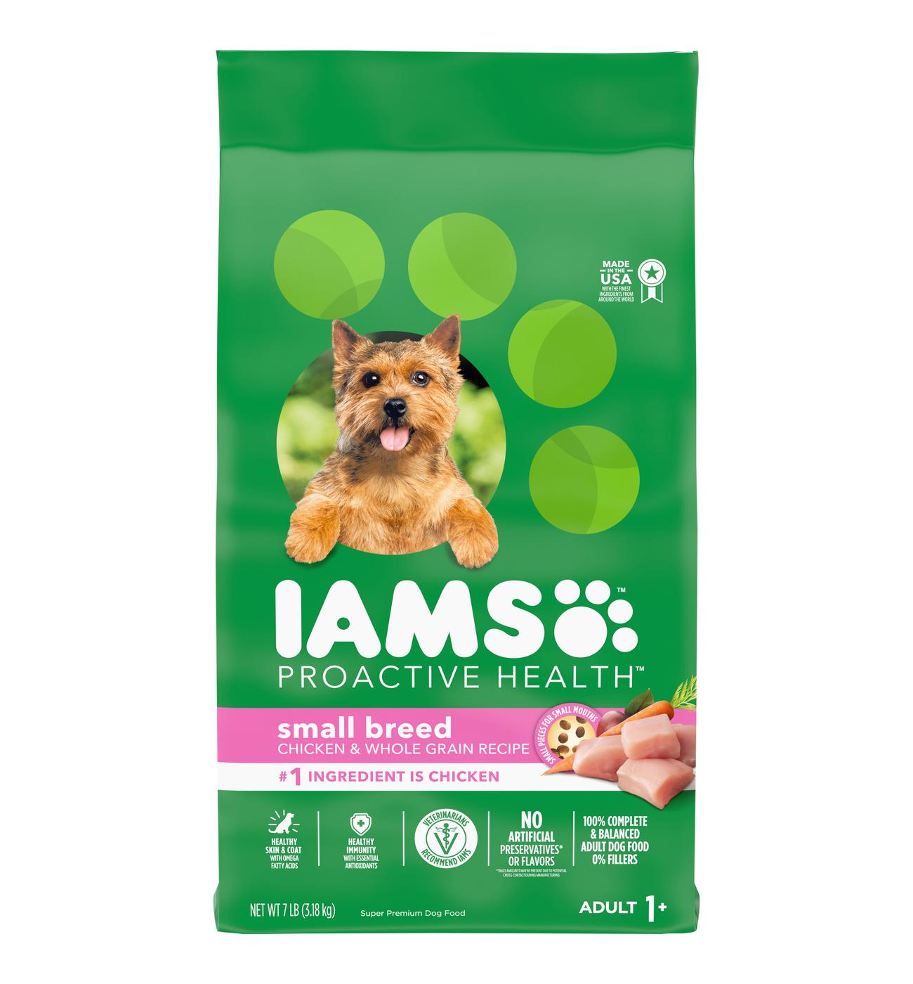 IAMS Proactive Health Small Breed Chicken Recipe Adult Dry Dog Food; image 1 of 5