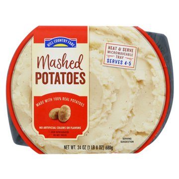 Hill Country Fare Mashed Potatoes, 24 oz