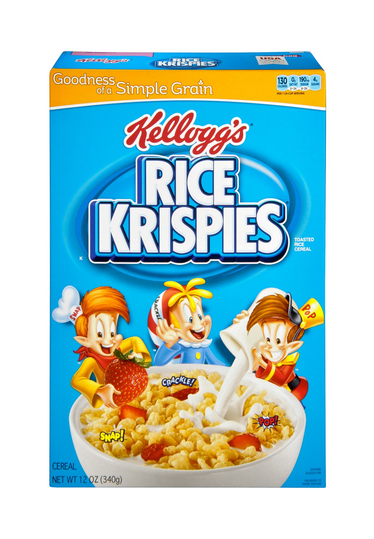 Kellogg's Rice Krispies Cereal - Shop Cereal at H-E-B