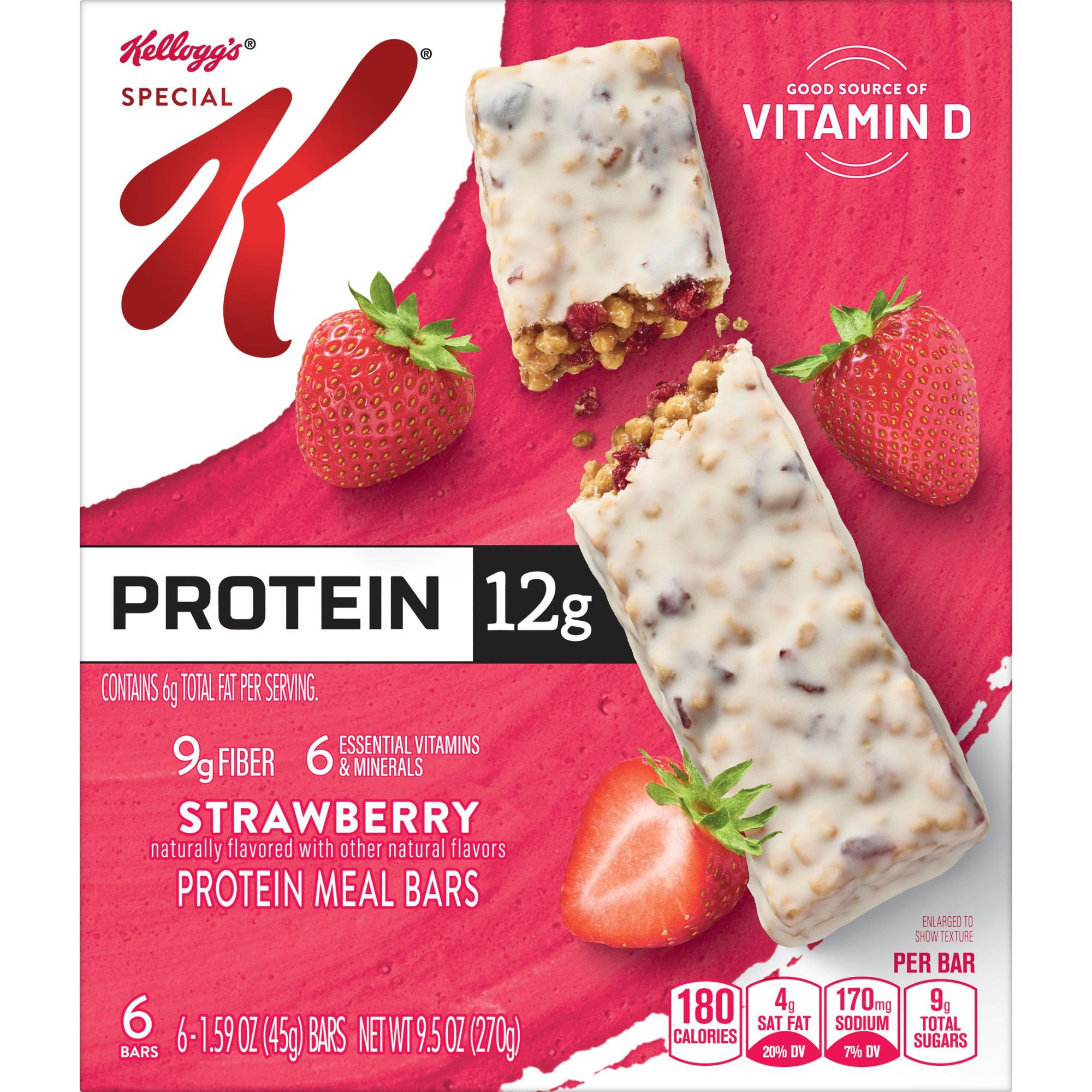 Kellogg's Special K Strawberry Protein Meal Bars Shop Diet & Fitness at HEB