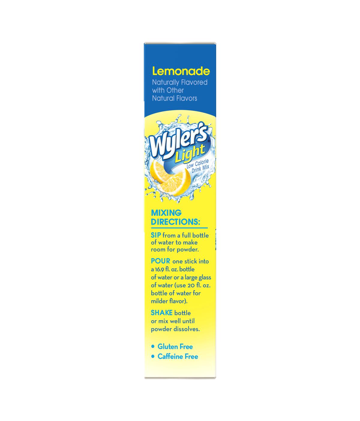 Wyler's Light Singles-To-Go Sugar Free Drink Mix – Lemonade; image 3 of 4