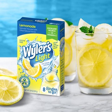 Wyler's Light Singles to Go! Drink Sticks - Lemonade, 8 ct