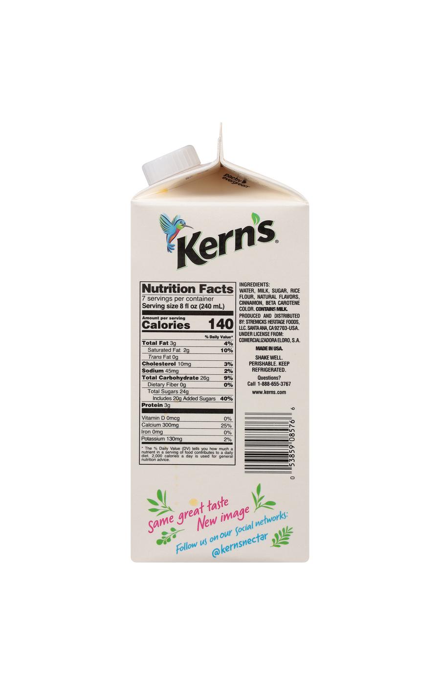 Kern's Original Horchata; image 4 of 4