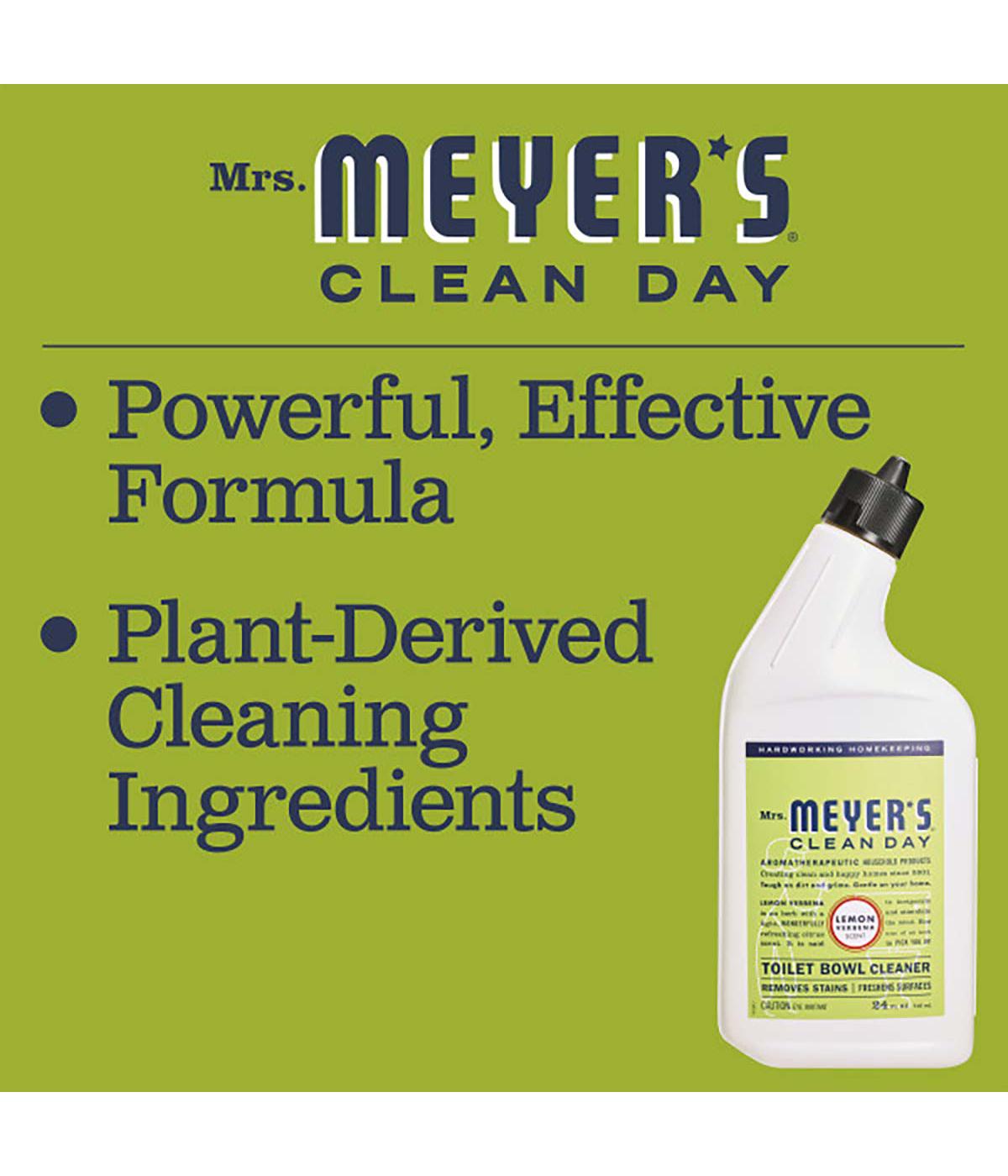 Mrs. Meyer's Clean Day Lemon Verbena Toilet Bowl Cleaner; image 5 of 6