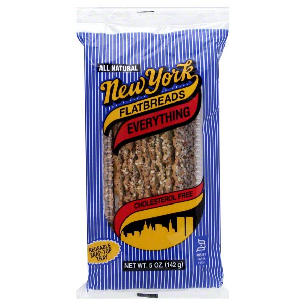 New York Flatbreads Everything Flatbread Shop Crackers & Breadsticks