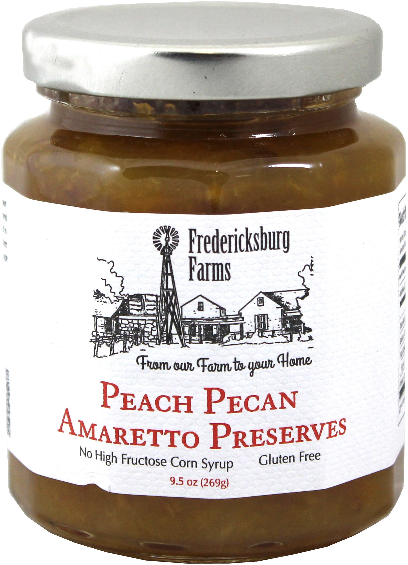 Fredericksburg Farms Peach Pecan Amaretto Preserves Shop Jelly & Jam