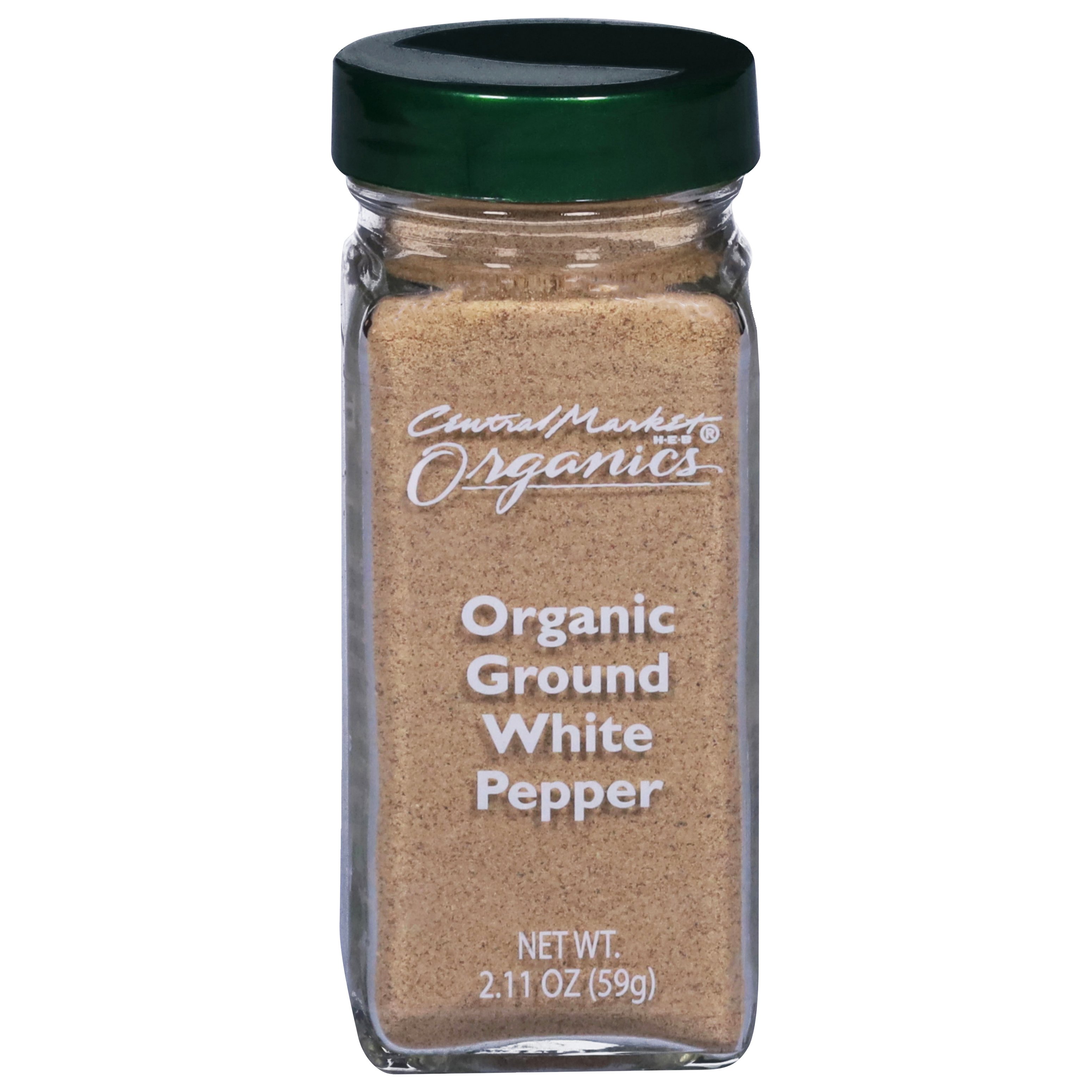 Central Market Organics Ground White Pepper Shop Herbs & spices at HEB