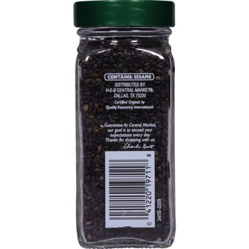 Central Market Organics Black Sesame Seed