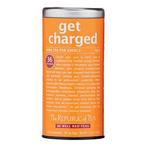 The Republic of Tea Get Charged Tea Bags for Energy, 36 ct | Central ...