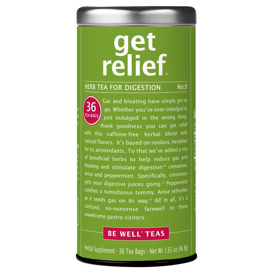 The Republic of Tea Get Relief Tea Bags, 36 ct | Central Market ...