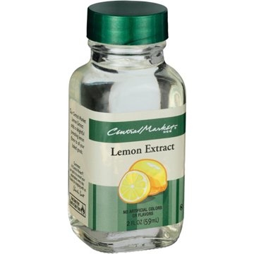 Central Market Pure Lemon Extract, 2 oz