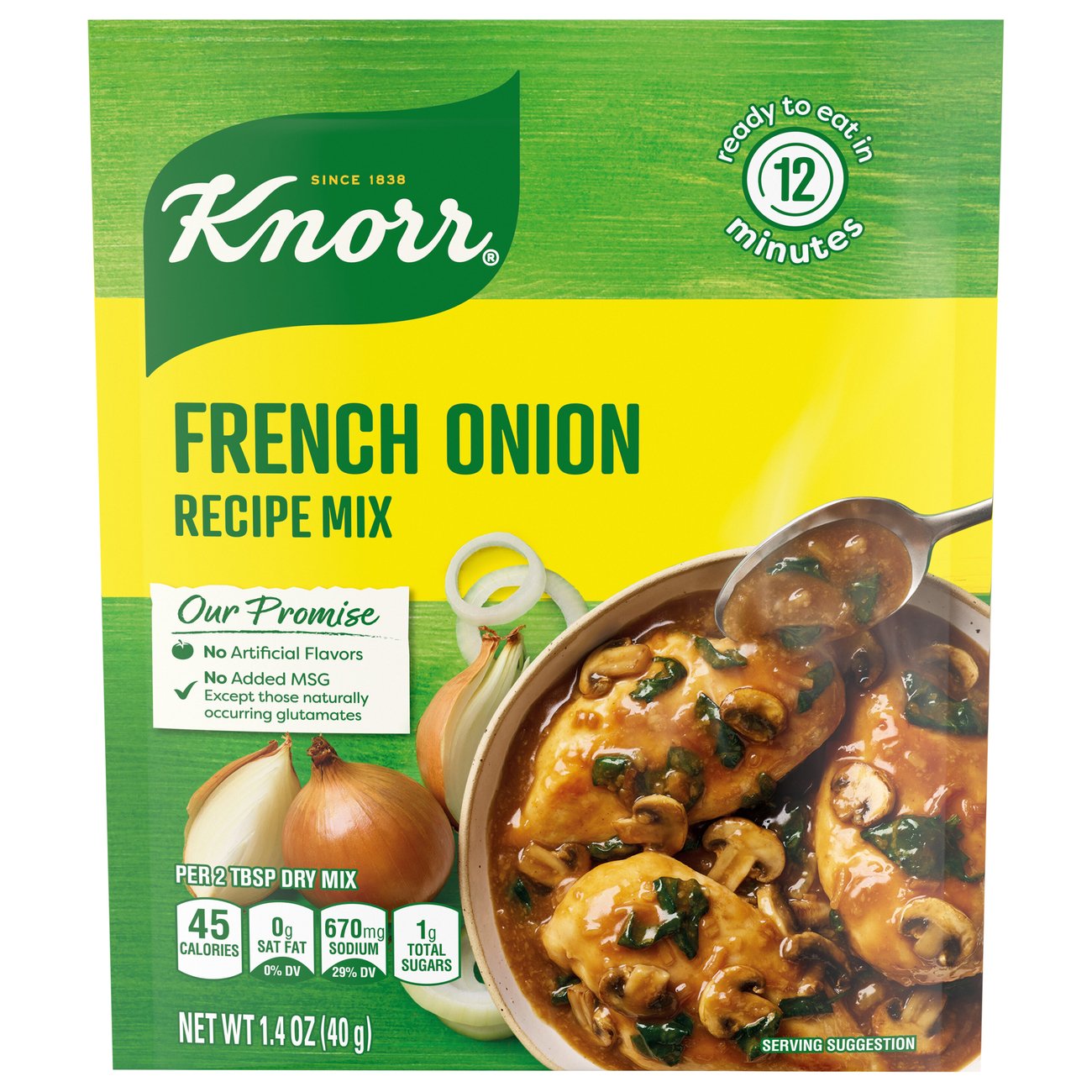 Knorr French Onion Recipe Mix Shop Soups & chili at HEB